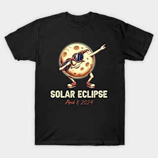 Dab Sun Total Solar Eclipse 2024 T-Shirt